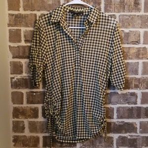 💥❤Amang NY Checkered Top